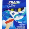 Prang Non-Toxic Sidewalk Chalk, 4 L X 1 W Inches, Assorted Colors, Set Of 12
