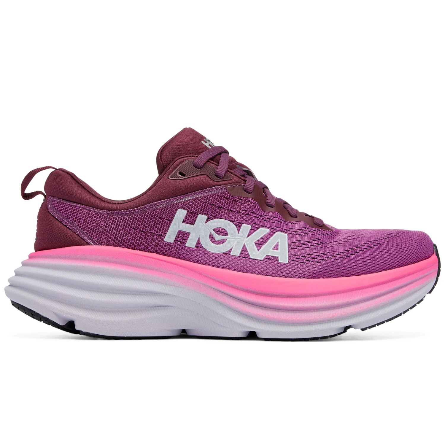 HOKA ONE ONE Womens Bondi 8 Running Shoes - Image 3