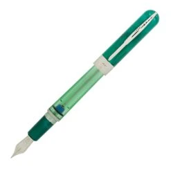 Pineider Avatar Twin Tank Touchdown Fountain Pen, Forest Green