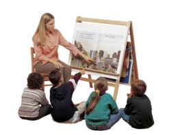 Childcraft Extra Wide Big Book And Dry Erase Easel, 36 X 26-7/8 X 44-1/2 Inches