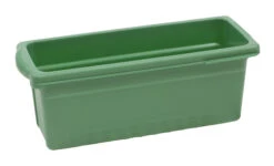 Copernicus Small Open Tub, 6-1/2 X 15-3/4 X 6 Inches, Green