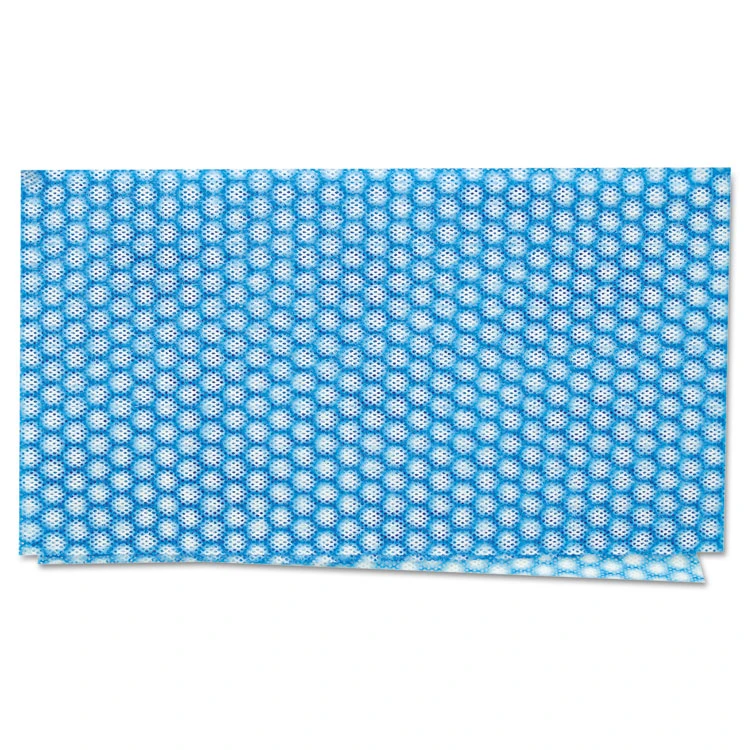Tough Towels, 13.25 X 24, Blue/White, 150/Carton - Image 2
