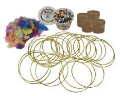 Sax Dream Catcher Kit, 6 Inches, Pack Of 24