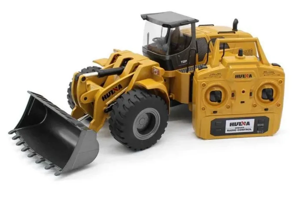 HUINA 1:14 Full Alloy Front End Loader With 2.4Ghz Radio, Battery And USB Charger - SFMHN1583 - Image 2