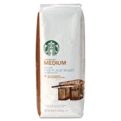 Starbucks Whole Bean Coffee, Decaf Pike Place Roast, 1 Lb Bag