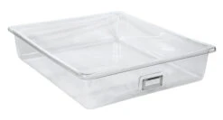 Shirley K's Storage Tray, 21 X 19 X 4-1/2 Inches, Clear