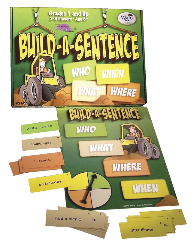 Build-A-Sentence Game