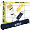 Park & Sun Spectrum Classic Portable Volleyball Net System, 32 X 3 Feet, Yellow