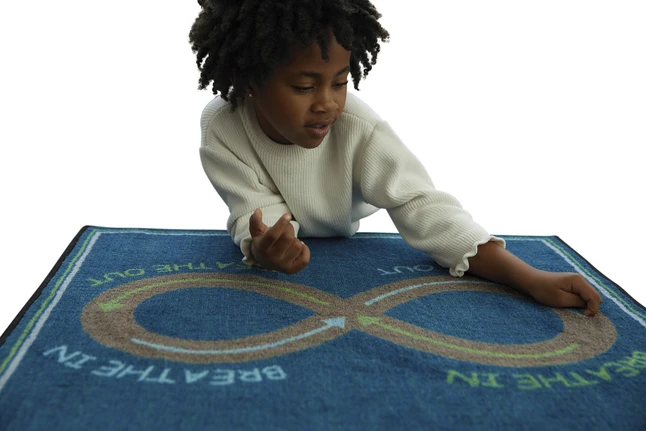 Childcraft Breathe With Me Carpet Squares, 30 X 30 Inches, Set Of 4 - Image 3