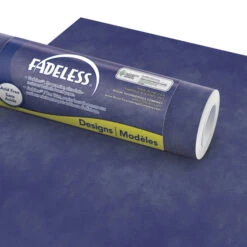 Fadeless Designs Paper Roll, Color Wash Navy, 48 Inches X 12 Feet