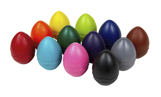 Crayola Washable Palm Grasp Crayons, Assorted Colors, Set Of 12 - Image 2