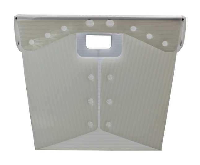 Flipside Plastic Storage Postal Tote, Translucent, Pack Of 2 - Image 3