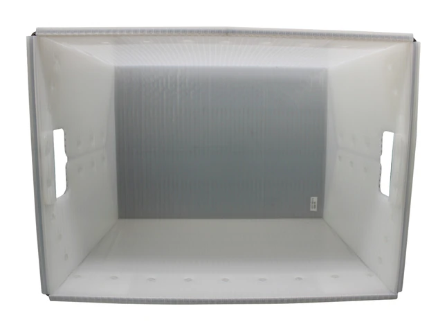 Flipside Plastic Storage Postal Tote, Translucent, Pack Of 2 - Image 4