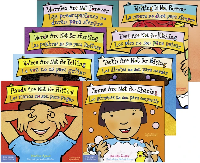 Free Spirit Best Behavior Series Bilingual Board Books, Set Of 8