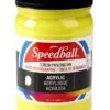 Speedball Professional Acrylic Screen Printing Ink, Quart, Process Yellow