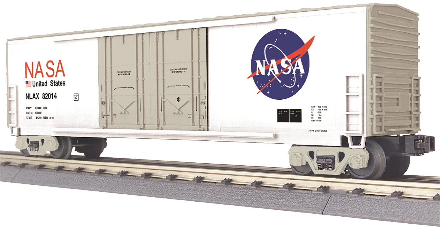 MTH 30-71079 O NASA 50' Double Plug Door Boxcar #82014