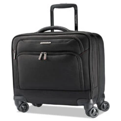 Samsonite Xenon 3 Spinner Mobile Office, Fits Devices Up To 15.6", Ballistic Polyester, 13.25 X 7.25 X 16.25, Black