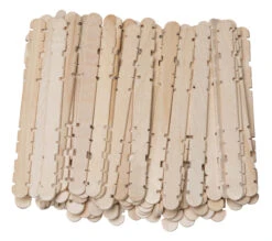 Creativity Street Notched Action Stick For Building, 4-1/2 In, Pack Of 1000