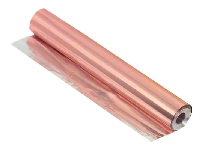 St Louis Crafts Foil Sheet Roll, 12 Inches X 450 Feet, 38 Gauge, Copper