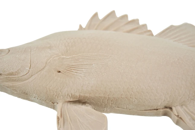 Sax Gyotaku Game Fish Print Models, Assorted Sizes, Tan, Set Of 5 - Image 2