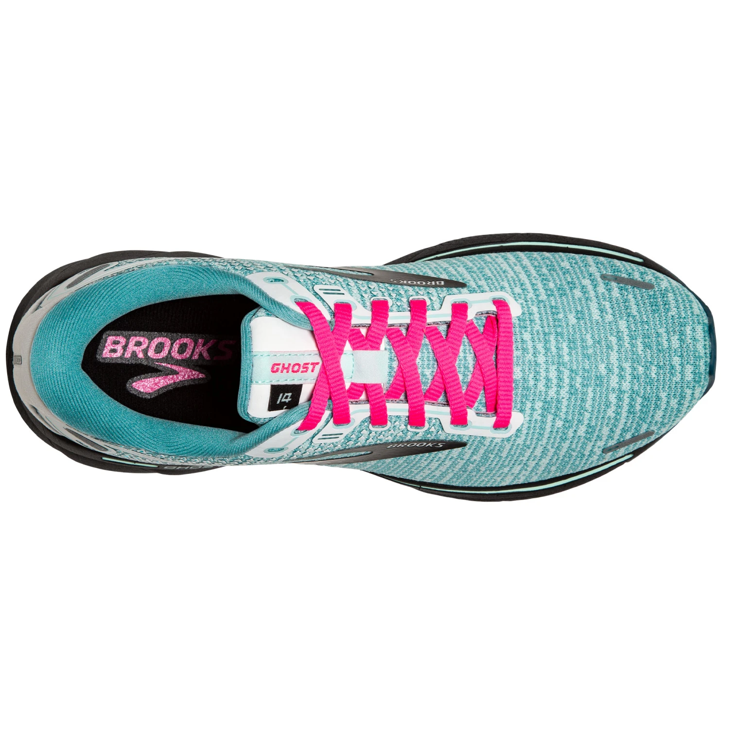 Brooks Womens Ghost 14 Multi Color Running Shoes - Image 5