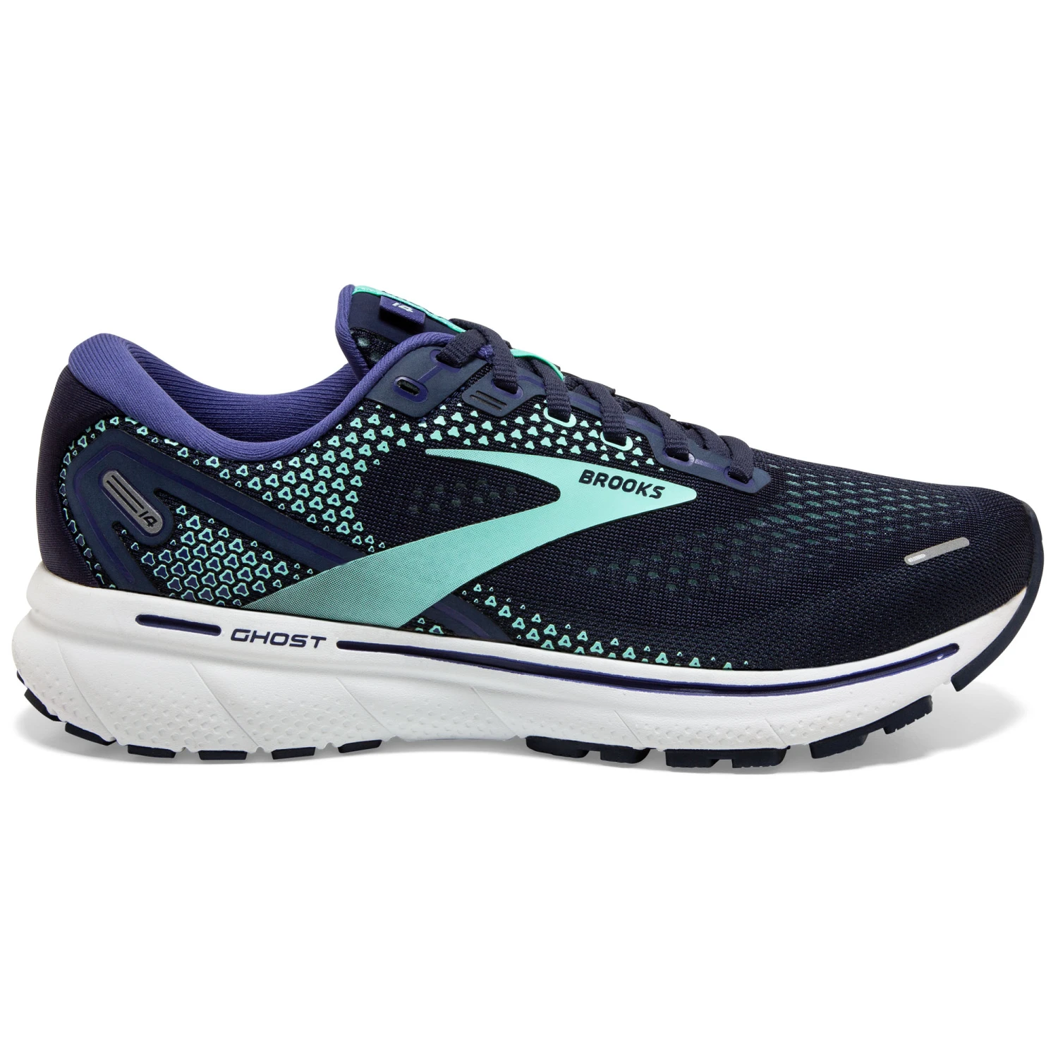 Brooks Womens Ghost 14 Wide Running Shoes