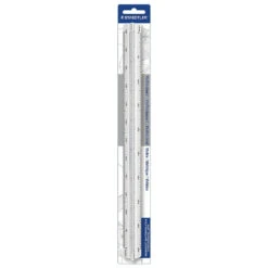 Staedtler 987 18-6BK - 30cm Surveyors Metric Scale