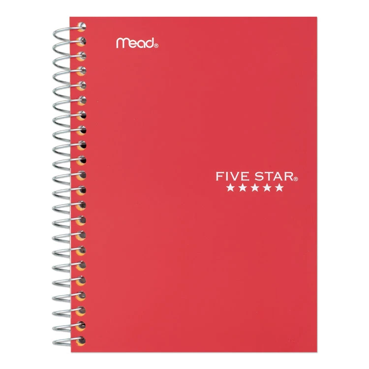 Wirebound Notebook With Two Pockets, 1-Subject, Medium/College Rule, Randomly Assorted Cover Color, (100) 7 X 4.38 Sheets - Image 8