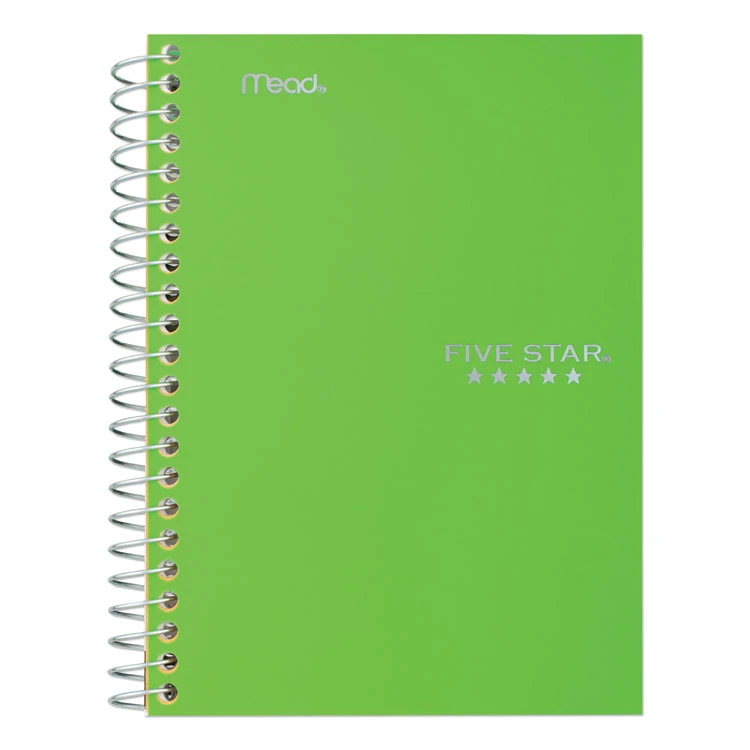 Wirebound Notebook With Two Pockets, 1-Subject, Medium/College Rule, Randomly Assorted Cover Color, (100) 7 X 4.38 Sheets - Image 6