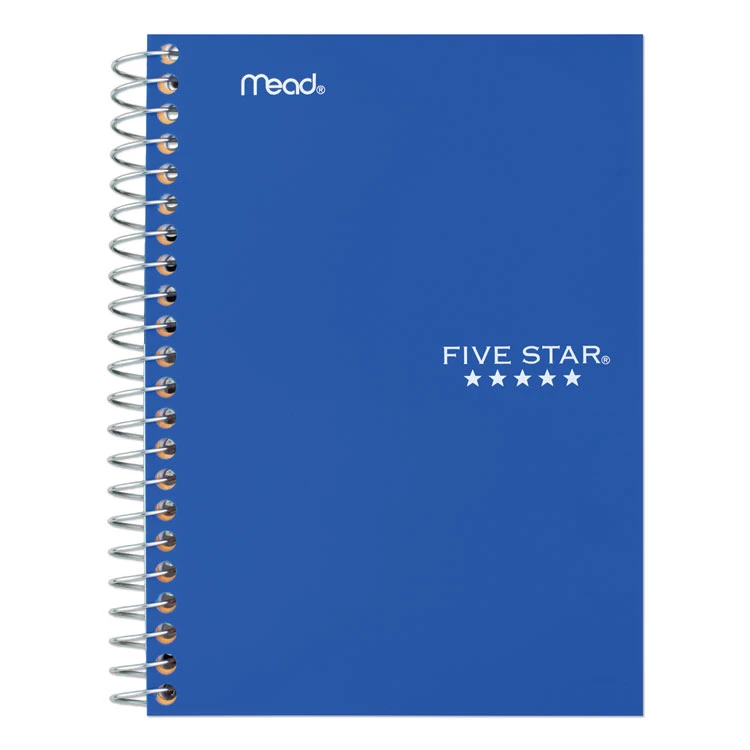 Wirebound Notebook With Two Pockets, 1-Subject, Medium/College Rule, Randomly Assorted Cover Color, (100) 7 X 4.38 Sheets - Image 9