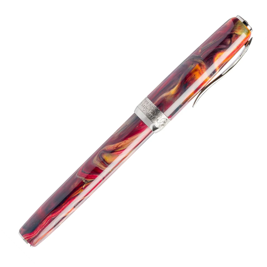 Pineider La Grande Bellezza Fountain Pen, Rodolite Red, Medium Nib - Image 2