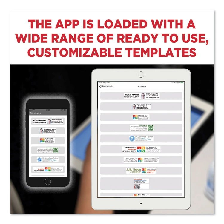 Digital Marking Device, Customizable Size And Message With Images, White - Image 4