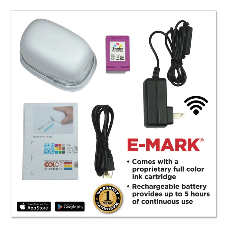 Digital Marking Device, Customizable Size And Message With Images, White - Image 2