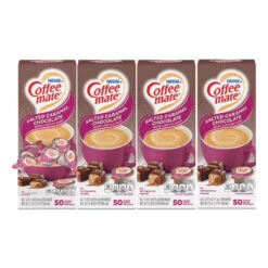 Liquid Coffee Creamer, Italian Sweet Creme, 0.38 Oz Mini Cups, 50/Box, 4 Boxes/Carton, 200 Total/Carton