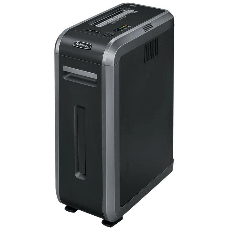 Fellowes Powershred 125Ci 100% Jam Proof Cross-Cut Shredder, 20 Manual Sheet Capacity