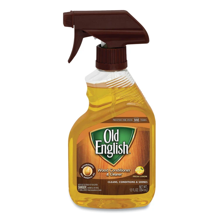 Oil, Furniture, Fresh Lemon, 12 Oz, Spray Bottle