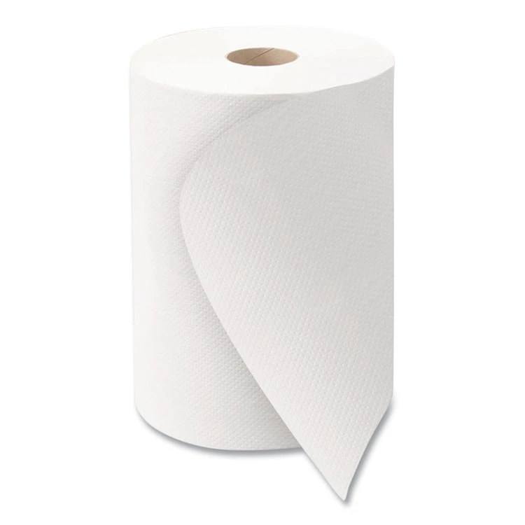10 Inch Roll Towels, 1-Ply, 10" X 800 Ft, White, 6 Rolls/Carton - Image 6