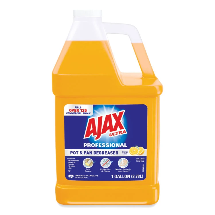 Ajax® Dish Detergent, Citrus Scent, 1 Gal Bottle, 4/Carton