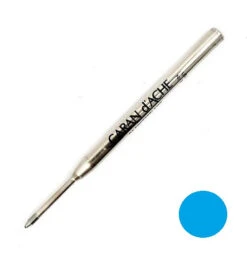 Caran D'Ache Goliath Ballpoint Pen Refill, Turquoise Medium