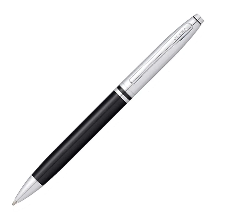 Cross® Cross Avitar Ballpoint Pen, Tuxedo Black & Chrome