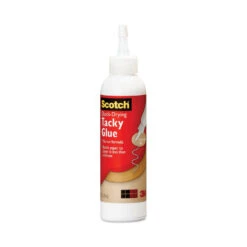 Scotch Quick-Drying Tacky Glue, 4 Oz, Dries Clear