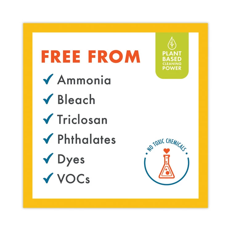 Disinfectant Cleaner, Lemon Scent, 28 Oz Bottle, 6/Carton - Image 4