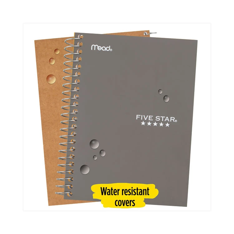 Wirebound Notebook With Two Pockets, 1-Subject, Medium/College Rule, Randomly Assorted Cover Color, (100) 7 X 4.38 Sheets - Image 11