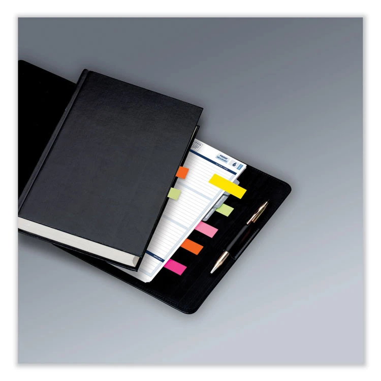 Post-it Page Flag Markers, Assorted Brights, 50 Flags/Pad, 4 Pads/Pack - Image 5