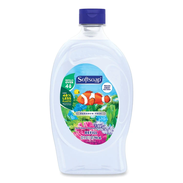 Liquid Hand Soap Refill, Fresh, 32 Oz Bottle, 6/Carton - Image 2