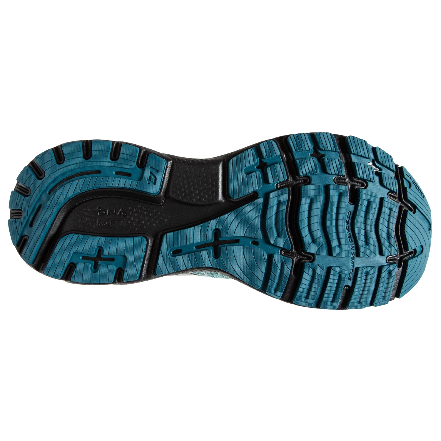 Brooks Womens Ghost 14 Multi Color Running Shoes - Image 3