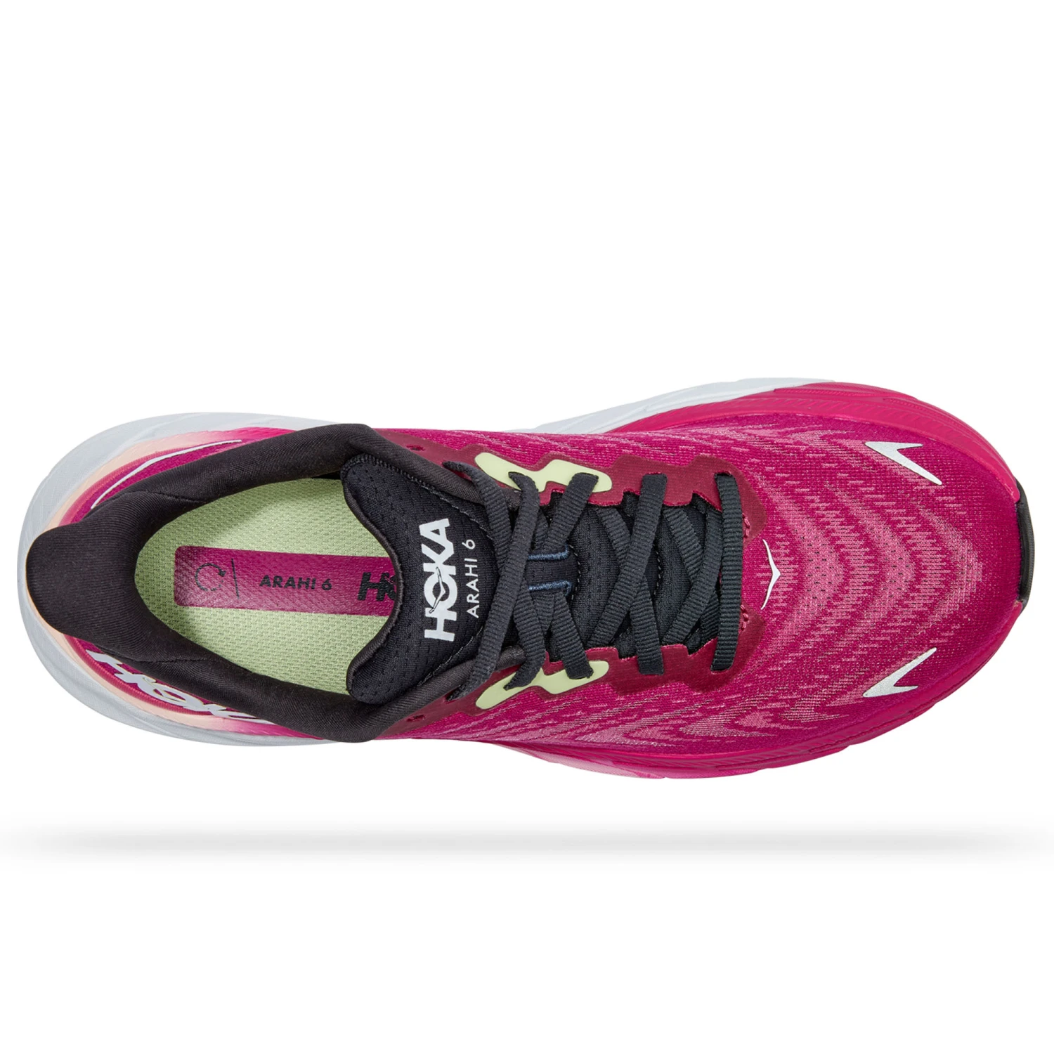 HOKA ONE ONE Womens Arahi 6 Wide Running Shoes - Image 10