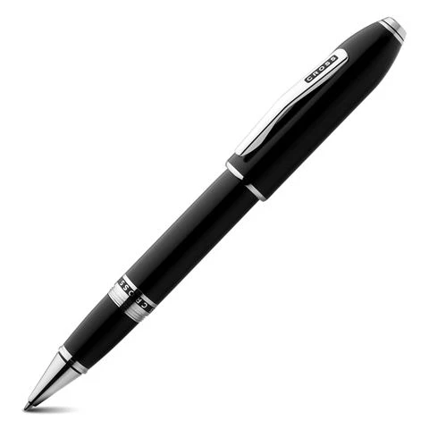 Cross® Cross - Peerless 125 Black Lacquer & Platinum Rollerball Pen