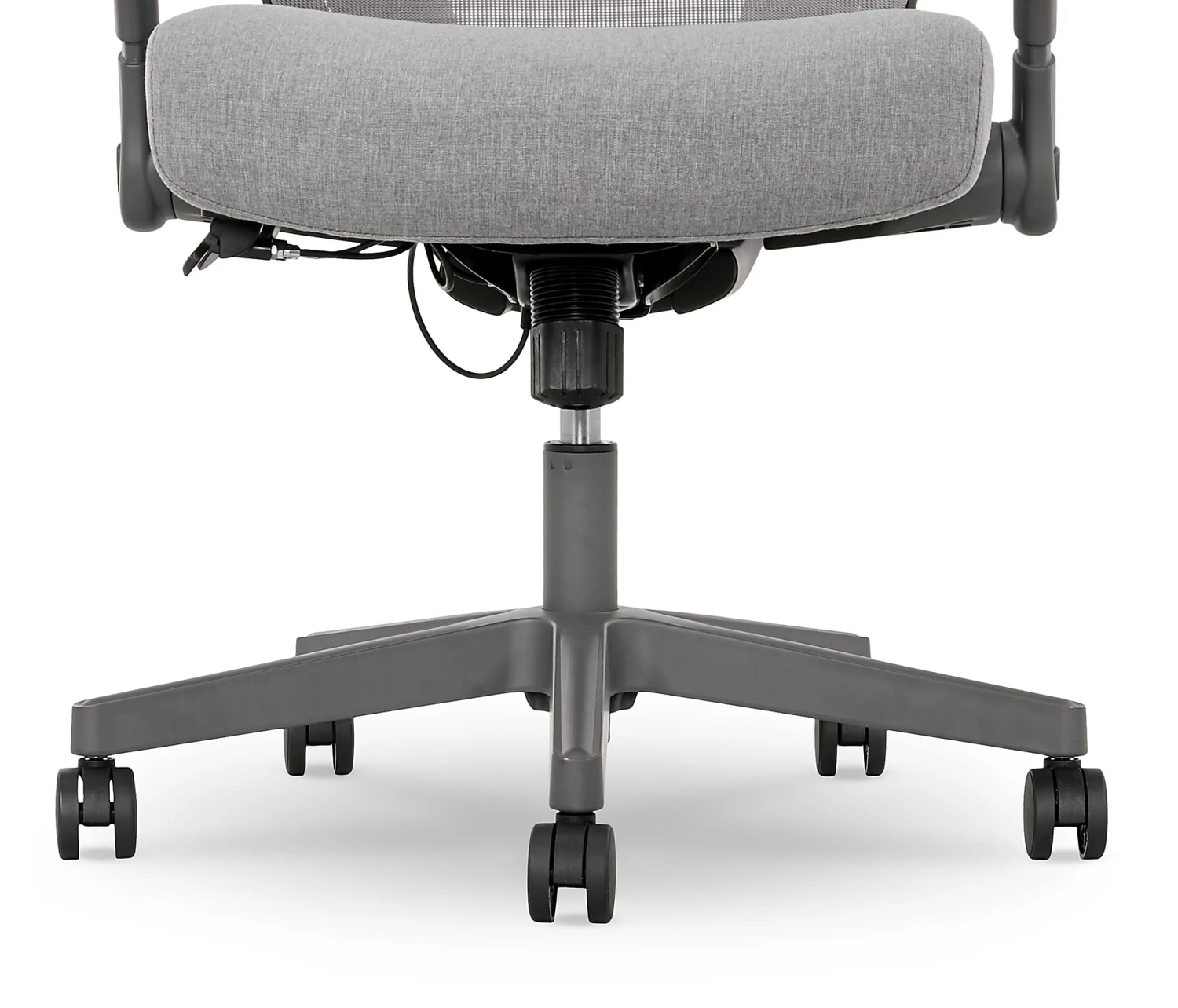 Serta® SitTrue™ Rayne Ergonomic Mesh/Fabric Mid-Back Task Chair, Gray - Image 11