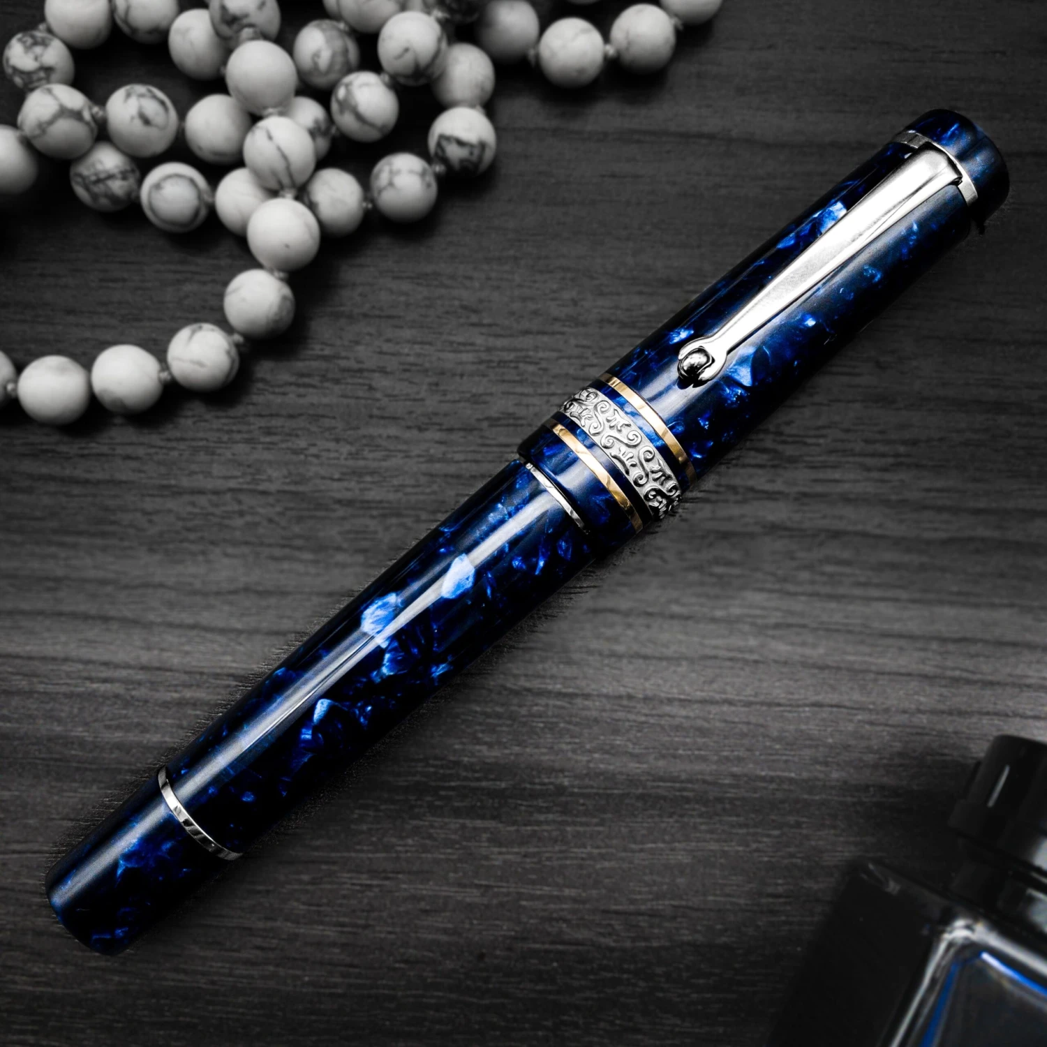 Maiora Limited Edition Alpha Capri Blue Fountain Pen - Image 2